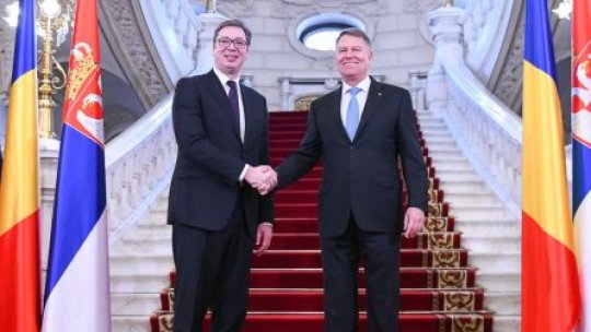 Serbia "este principalul partener al României în Balcanii de Vest"