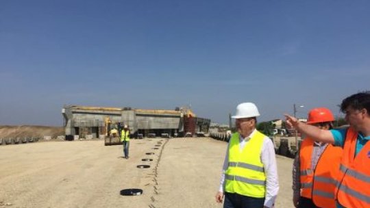 Ministrul Transporturilor, vizită-fulger pe șantierele din Capitală