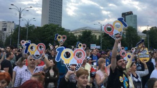 Noi proteste antiguvernamentale,  în Bucureşti şi în țară