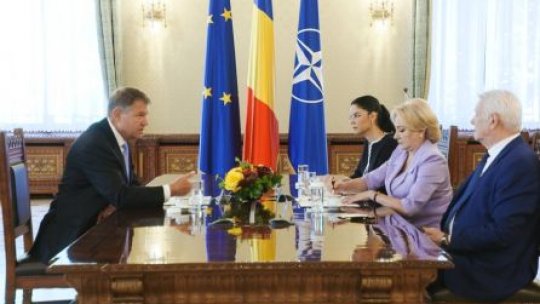 Întâlnire Dăncilă - Iohannis la Palatul Cotroceni
