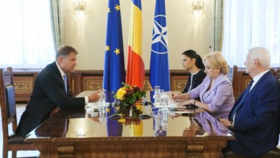 Întâlnire Dăncilă - Iohannis la Palatul Cotroceni