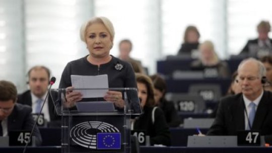 LIVE VIDEO Discursul premierului Viorica Dăncilă în Parlamentul European
