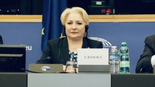 Dăncilă: Viziunea României asupra viitorului UE ţine cont de valorile comune