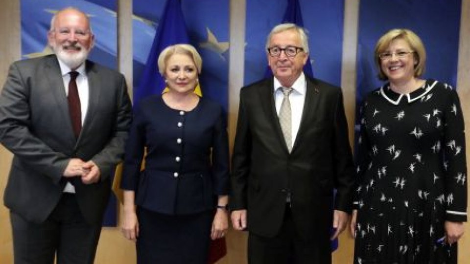 Miniştrii cabinetului Dăncilă prezintă programul preşedinţei române la Consiliul UE
