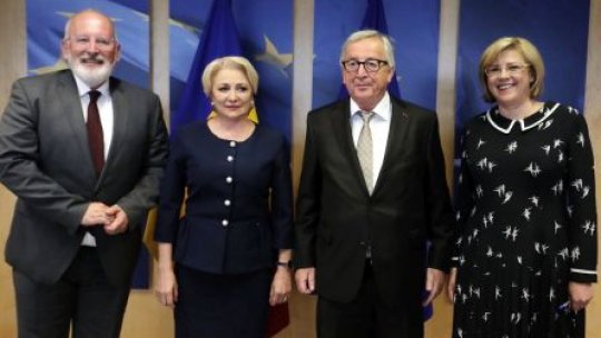 Premierul Viorica Dăncilă, două zile de vizită la Bruxelles