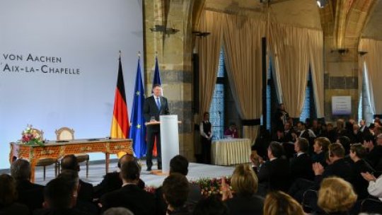 Președintele Klaus Iohannis, prezent la semnarea tratatului de la Aachen