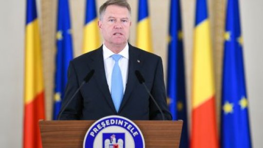 Iohannis: România are nevoie de un guvern de tranziţie