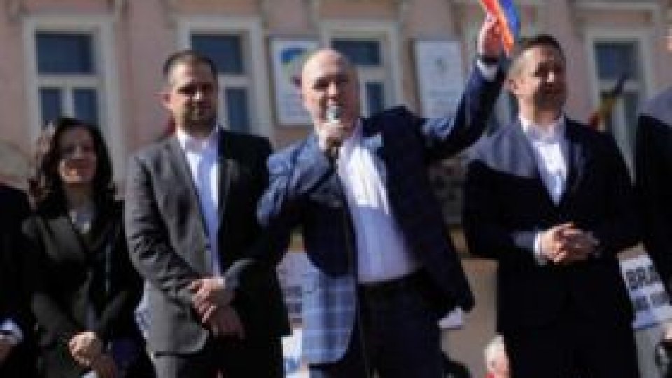 Miting de susţinere a valorilor europene, iniţiat de PSD la Brașov