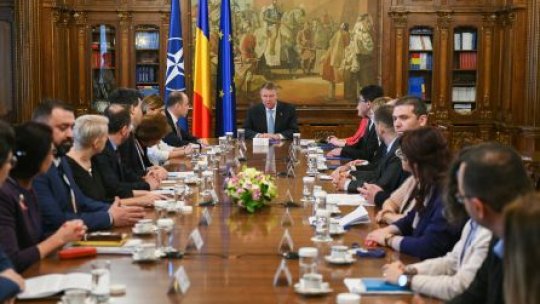 Discuţii la Cotroceni pe tema Justiţiei