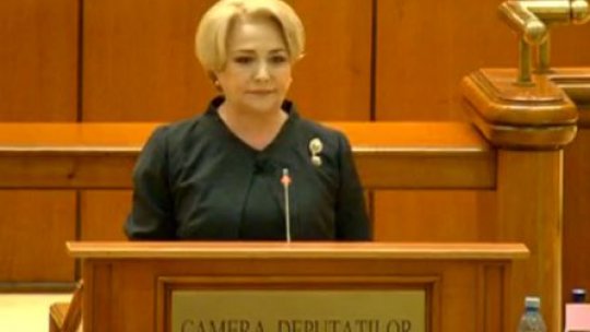Viorica Dăncilă a dat explicații în Parlament despre Ordonanța 114