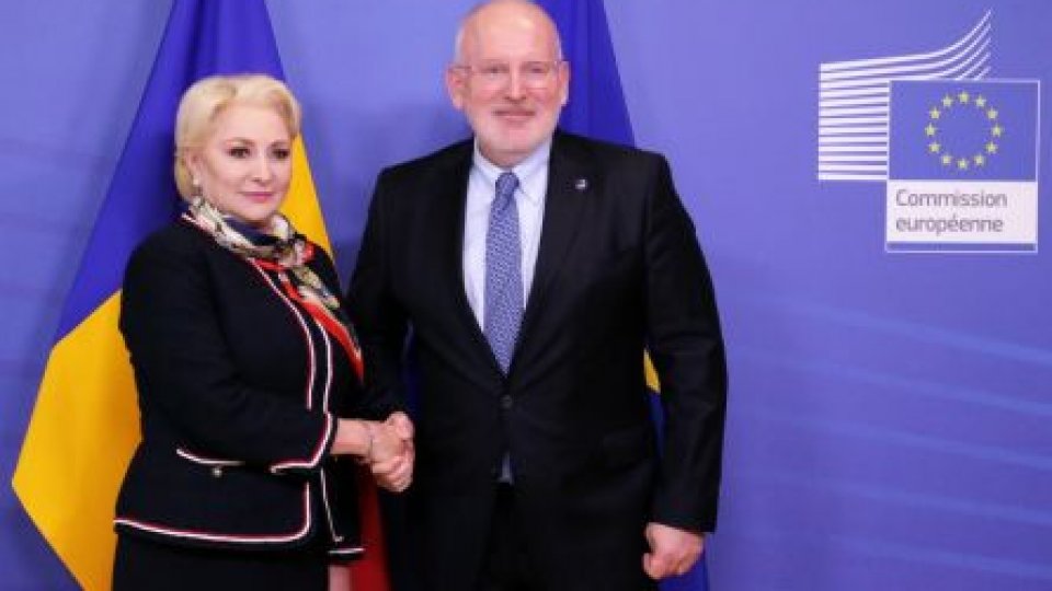 Premierul Viorica Dãncilã continuă vizita la Bruxelles