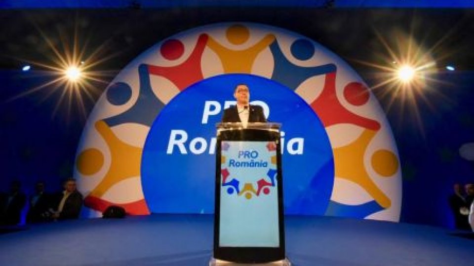 Pro România începe discuţii cu opoziția în încercarea de a înlocui Guvernul