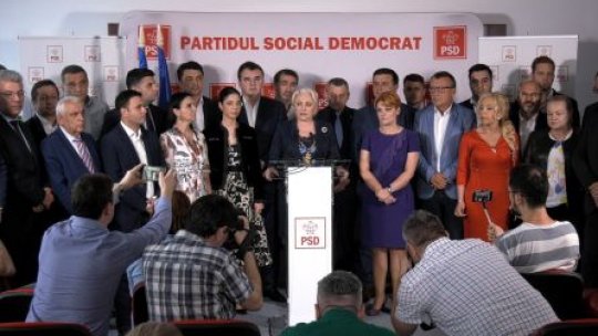 Începe cursa pentru desemnarea candidatului PSD la alegerile prezidențiale