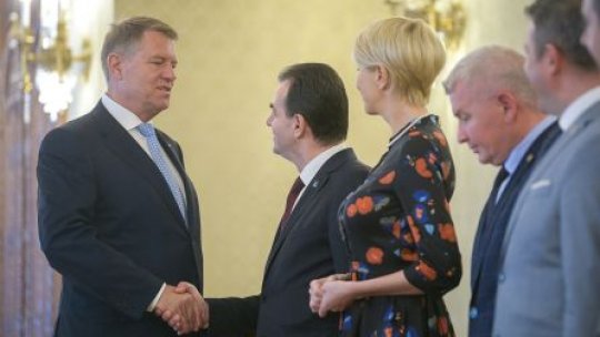 Agenda întâlnirilor de la Palatul Cotroceni