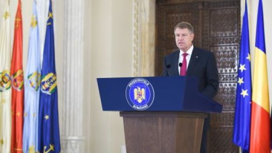 Președintele Iohannis face apel la calm în Republica Moldova