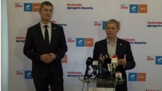 Dan Barna și Dacian Cioloș, tandemul USR pentru alegeri