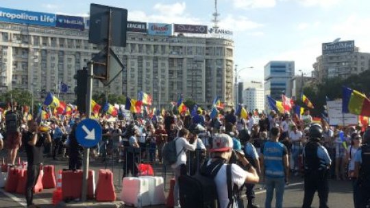 Protest împotriva noului Cod Administrativ