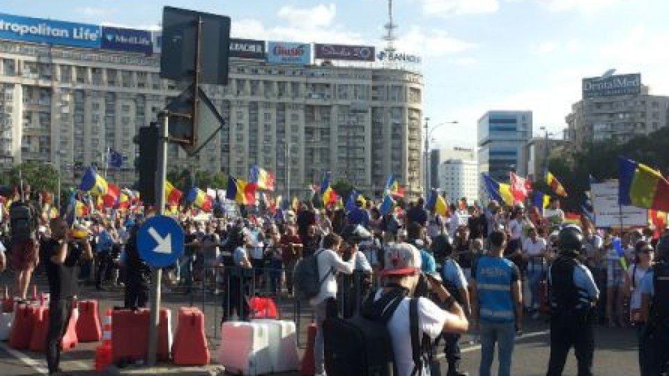 Protest împotriva noului Cod Administrativ