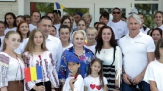 Premierul Viorica Dăncilă a participat la deschiderea taberelor "ARC", la Sulina