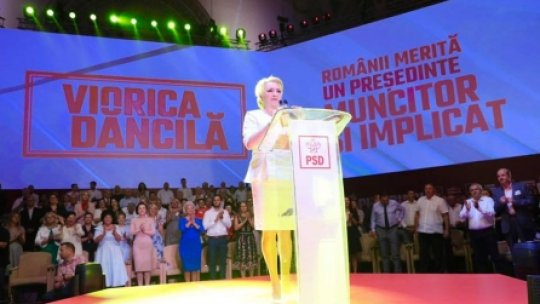 Viorica Dăncilă este oficial candidatul PSD la alegerile prezidenţiale