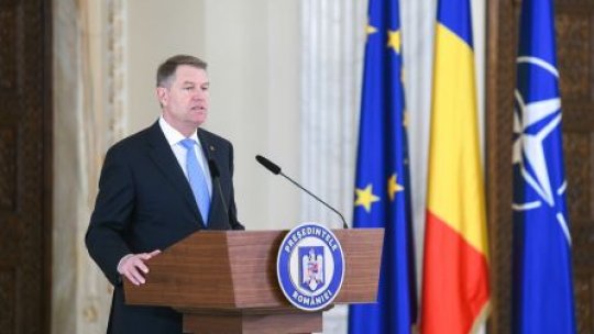 Iohannis: Politica externă a României, sub semnul continuității