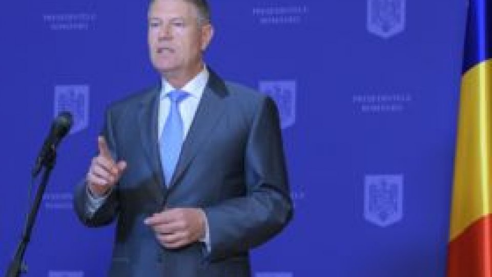 Preşedintele Klaus Iohannis cere responsabilitate şi după 15 mai