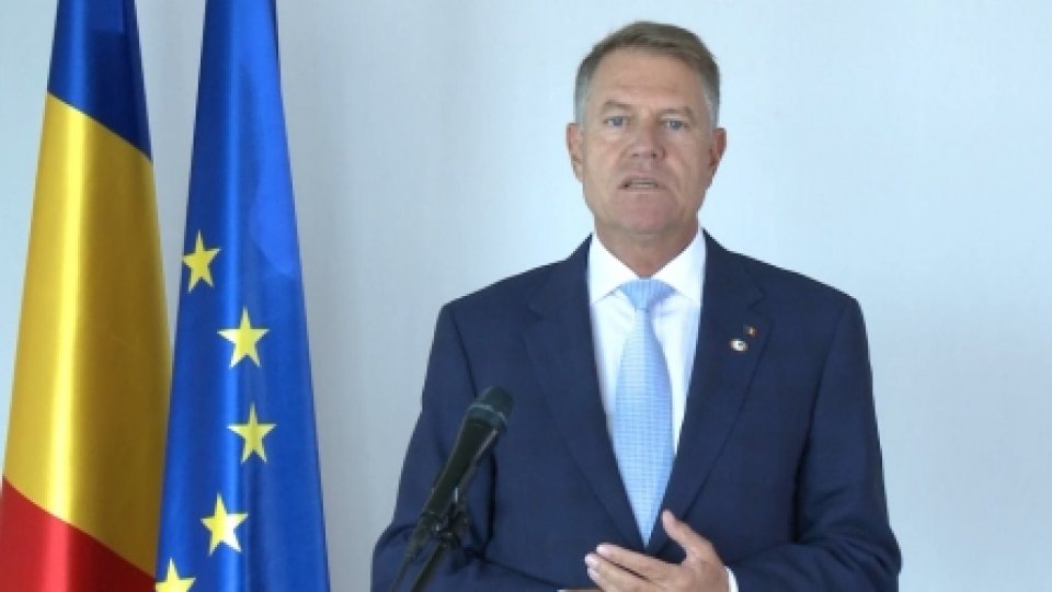 LIVE VIDEO: Declarație a președintelui Klaus Iohannis