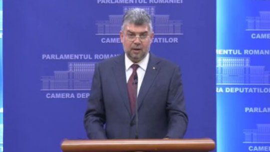 Moţiunea de cenzură împotriva Guvernului Orban, depusă în Parlament