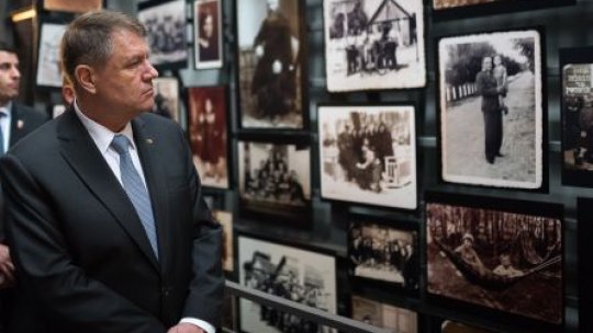 Mesajul președintelui Iohannis de Ziua Internaţională de Comemorare a Victimelor Holocaustului