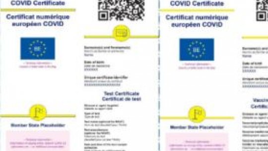 Ciolacu: Certificatul verde în context european, o prioritate şi pentru români 