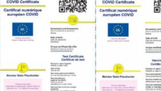 Ciolacu: Certificatul verde în context european, o prioritate şi pentru români