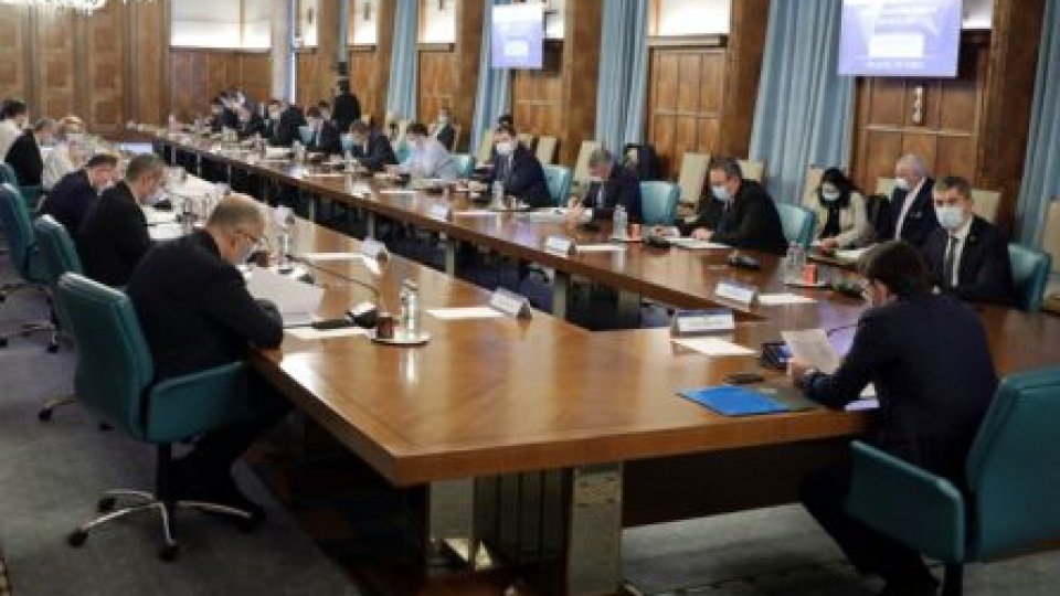Ședință specială a Guvernului pentru Planul Naţional de Redresare şi Rezilienţă 