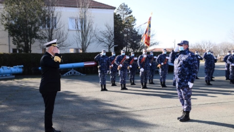 Militarii din Forţele Navale Române participă la sărbătoarea Unirii Principatelor