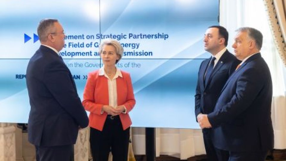 Parteneriat strategic în energie România, Azerbaidjan, Georgia şi Ungaria, semnat la București