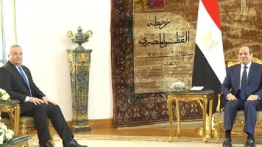 Premierul Nicolae Ciucă, întrevedere cu președintele Egiptului, Abdel Fattah el-Sisi