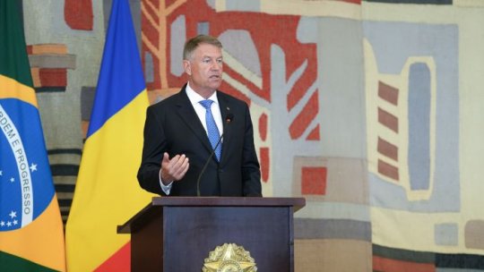 Președintele Iohannis în Brazilia: Comunitatea internaţională are datoria să sprijine Ucraina