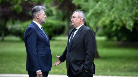 Marcel Ciolacu și Nicolae Ciucă, în vizită externă la Chișinău