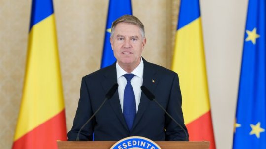 Klaus Iohannis: Il desemnez pentru poziţia de prim-ministru al Guvernului României pe domnul Marcel Ciolacu
