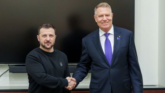 Preşedintele Klaus Iohannis reafirmă sprijinul pentru Ucraina în toate domeniile relevante