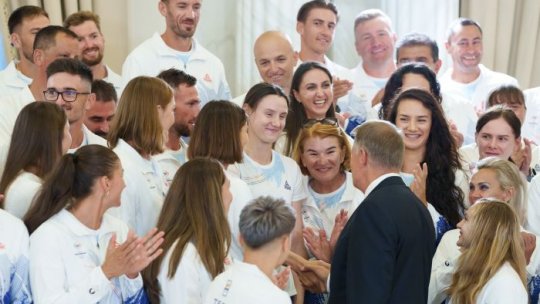 Iohannis către sportivii români: Sunt convins că întreaga ţară vă este alături şi aşteaptă ca imnul României să răsune de multe ori la Paris