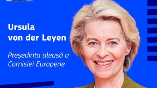 Ursula von der Leyen rămâne preşedinta Comisiei Europene
