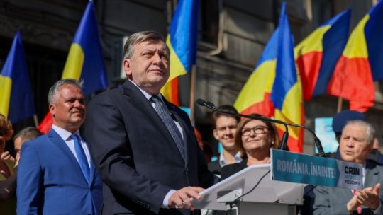 Crin Antonescu şi-a depus candidatura la alegerile prezidențiale