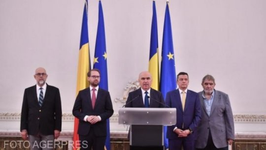 Ședință a coaliției de guvernare